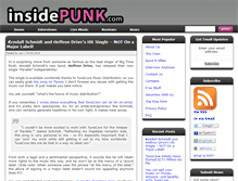 Tablet Screenshot of insidepunk.com